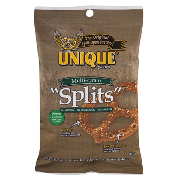 Unique Snacks Pretzels, Pretzel Splits, Multiple Bag Sizes and Types Available