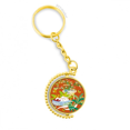 thumbnail image 1 of Porte-clés Coloré culture en Métal avec Connecteur Accessoire, 1 of 3