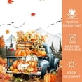 thumbnail image 6 of Fall Tablecloth 60x102 Inches Rectangle - Fall Decorations for Home - Fall Mountain Truck Table Cloth Pumpkins Fall Decor for Home, Table, Party, Kitchen, 6 of 6