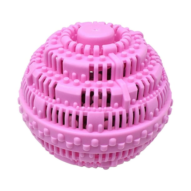 Bolas para lavadora sin detergente: lavan la ropa de forma natural. Rosado