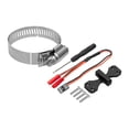 thumbnail image 1 of Base de ventilador para motor RC, disipador de calor, pieza de repuesto de rendimiento, compatible con bases de refrigeración premium ajustables Negro, 1 of 8