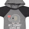 thumbnail image 4 of Inktastic My Gammy Loves Me Grandchild Boys or Girls Baby Bodysuit, 4 of 5