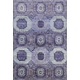 thumbnail image 2 of Addison Rugs Mayfield Premium Machine Washable Transitional Panels Purple Rectangle Rug, 10' x 14', 2 of 7