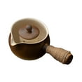 thumbnail image 4 of Tetera de cerámica, tetera individual de , máquina de té portátil para hervir agua caliente para el hogar, Picnic, senderismo, Camping, Macarena  Tetera, 4 of 8