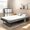 75" x 45", variant on Ataucjin 75" x 31" Folding Rollaway Bed with 6 Inch Memory Foam Mattress, Portable Guest Cot, Sturdy Steel Frame & Wheels Perfect Collapsible Bed for Adults, Apartment, Dorm, RV