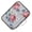 Red Rose, variant on Suodoka Multi-Functional A4 Document Bag Portfolio Organizer Waterproof Travel Pouch Zippered Case for Pads Notebooks Pens ID Card, White Camellia