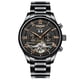 thumbnail image 1 of Relojes mecánicos automáticos de acero inoxidable para hombres Reloj analógico a prueba de agua Negro Sunnimix Relojes mecánicos de los hombres, 1 of 8