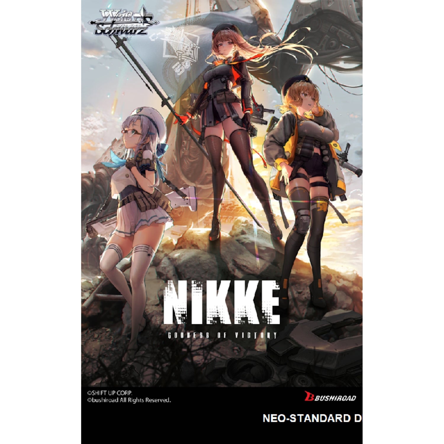 Weiss Schwarz, TCG, Goddess of Victory Nikke Booster Box, 12 Packs