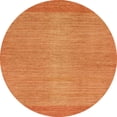 thumbnail image 1 of Ahgly Company Indoor Round Abstract Orange Red Abstract Area Rugs, 6' Round, 1 of 6