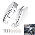thumbnail image 1 of Amazicha Deflector de aire cromado de marco medio compatible con Harley Davidson Touring Electra Glide/Street Glide/Road Glide/Tri Glide/Road King modelos 2009-2024 sin ventilador de flujo frío, 1 of 1