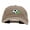 Khaki, variant on Soccer Tortoise Embroidered Unstructured Cotton Cap - Khaki OSFM