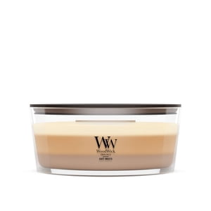 Woodwick Cafe Sweets Ellipse Trilogy Scented Candle, 16 oz