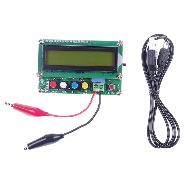 Medidor capacitancia inductiva L/C Multímetro//Medidor inductancia LC100-A Mini interfaz USB digital alta precisión