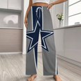 thumbnail image 2 of Football Cowboys Pajama Pants Loose Pajamas Female Breathable Home Trousers Leisure Sleeping Pants Large Size, 2 of 6