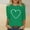Z30-Green shirts for women, variant on Qetyuw Womens 3/4 Sleeve T Shirts Funny Love Letter Printed Tshirt Casual Lightweight Crew Neck Tees Comfy Plus Size Tee Shirt