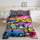 thumbnail image 1 of Juego de cama Teens Boys Hip Hop Sports Juego de edredón para niños Youth Full, 1 of 5