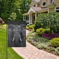 thumbnail image 5 of African Elephant Garden Flag 12"x18" Double-Sided Yard Flags for Outside Outdoor All Seasonal Decoration, 5 of 6