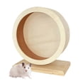 thumbnail image 1 of Hamster exercise wheel, large silent wheel for chinchillas and gerbils, medium size., 1 of 5