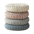 thumbnail image 2 of Gracie Mills Yvonne Plush Round Chenille Floor Pillow Cushion - GRACE-14277, 2 of 3