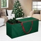 thumbnail image 1 of Bolsa de almacenamiento para de Navidad con cierre de cremallera, portador multiusos, adorno de Navidad móvil para colgar, decoración de fiesta 165x38x76cm Macarena Bolsa de almacenamiento, 1 of 8