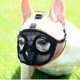 thumbnail image 1 of Dog Muzzle With Short Snout Adjustable Breathable Mesh Muzzle For English French Bulldogs Anti-bite Chewing, 1 of 3