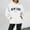 White, variant on XINXIAOO Hoodies Sweatshirt for Women Long Sleeve Hoodie Womens Pullover Hoodie Graphic Hoodies for Women Light Gray Crewneck Sweatshirt Fall Basics Cute Womens Clothes