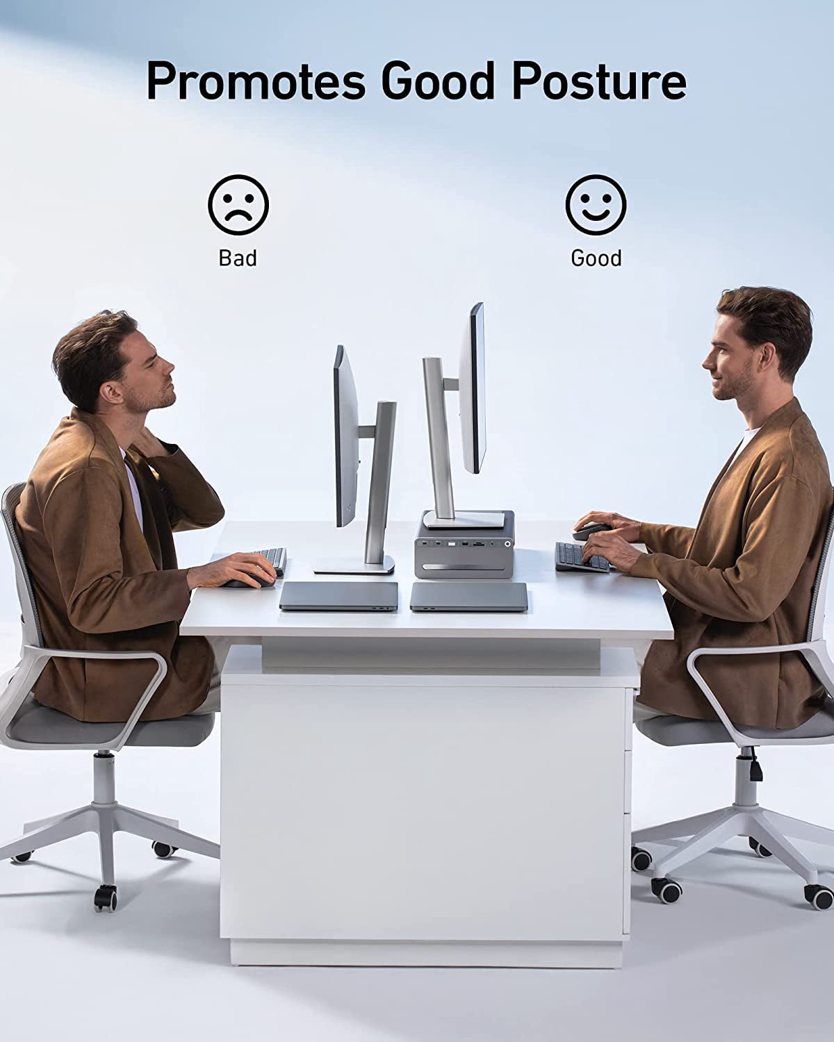 Anker 675 USB-C Docking Station (12-in-1 Monitor Stand Wireless