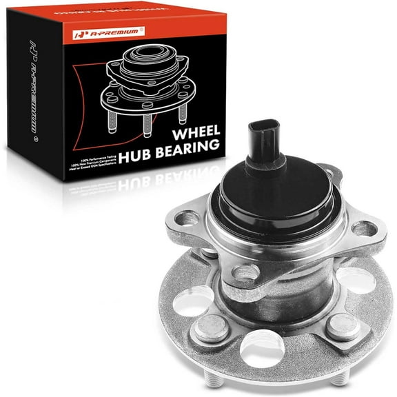 A-Premium Wheel Hub and Bearing Assembly Compatible with Toyota Yaris 2015-2019 Rear Left or Right