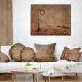 thumbnail image 4 of Designart Behind Old Time Landscape - Photography Throw Pillow - 18x18, 4 of 5
