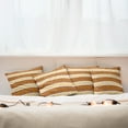 thumbnail image 7 of Ambesonne Retro Throw Pillow Cover 4 Pack, Meanders, 16", Redwood Apricot, 7 of 7