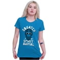 thumbnail image 3 of Squatch My Spirit Animal Bigfoot Myth Womens Fitted Plus Size Graphic Tee Brisco Brands 2X, 3 of 5