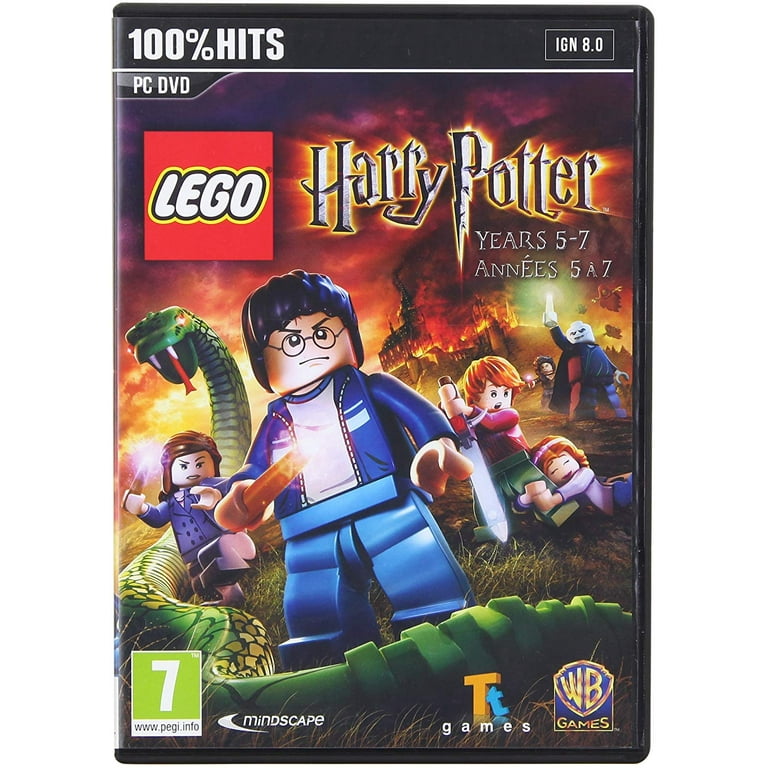 Lego Harry Potter: Years 5-7 PC DVD - Explore Grimmauld Place, the Ministry  of Magic, Godric's Hollow & More 