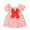01-Red, variant on Atogsazn Baby Girl Clothes Toddler Casual Floral Short Sleeve Floral Dress Fashion Flowy Dresses 01-Pink 2-3 Years