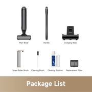 MOVA M10 Cordless Wet Dry Vacuum,Dual-Edge Self-Cleaning,18bar Suction,Zero-Tangle, Light-Weight