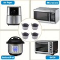 thumbnail image 5 of 2/4/6pcs Silicone Airs Fryer Egg Poachers Moulds Multi-Purpose Airfryer Baking Pan for All Airs Fryer, 5 of 5