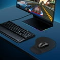 thumbnail image 7 of SZDUDU Office & Gaming Mouse Pad with Comfortable Gel Wrist Rest Support, Easy Gliding Computer Mouse Pads, Black, 7 of 7