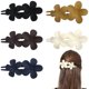 thumbnail image 1 of 5 Pcs Flower Hair Clips Floral Hair Clips Hair Flower Clips Flower Claw Clips Hair Styling Clips Hair Accessories, 1 of 3