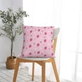 thumbnail image 5 of Yiaed Strawberries Print Pillow Covers Super Soft Decorative Square Throw Pillow Covers Case Cushion Covers for Sofa Couch Bedroom Car Decor（No pillow core）-26"x26", 5 of 7