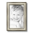 thumbnail image 2 of ArtToFrames 7x11" Antique Silver Panel Picture Frame, Silver Wood Poster Frame, with Regular Glass and 2 (FBPL-4760), 2 of 7