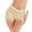 Beige, variant on LELINTA Women's Briefs Butt Lifter Padded Firm Control Panties Hip Enhancer Underwear Shapewear Boyshort Black/Beige S-3XL