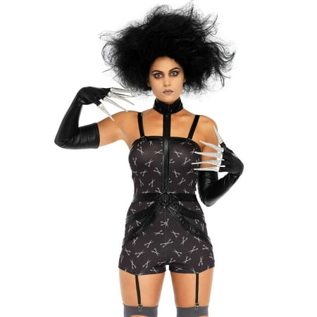 Leg Avenue Womens 2 PC Creepy Scissorhands Sweetie Costume