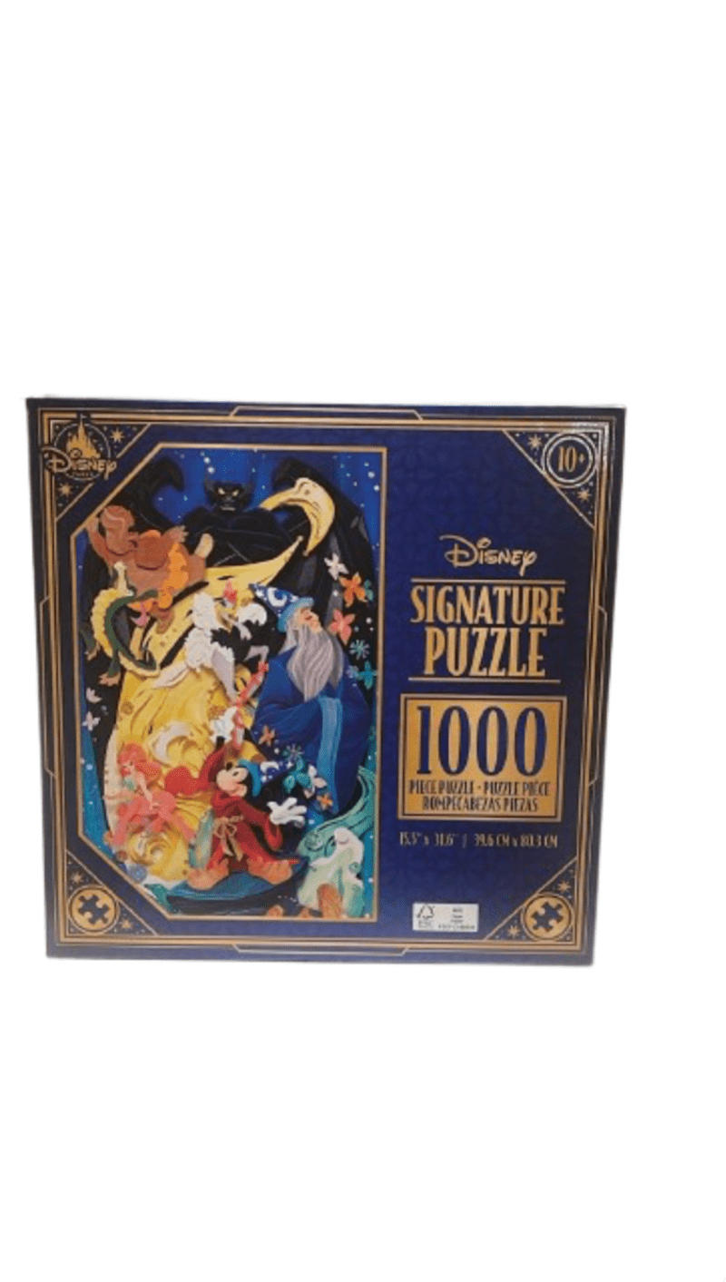 Disney Signature Puzzle Mickey Mouse Sorcerer Fantasia 1000 Piece