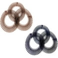 thumbnail image 1 of Hweilai Full Circle Comb, (6PC)Plastic Circular Comb,Full Circular Stretch Comb,Stretchable Hair Comb,Stretchable Hair,Flexible Plastic Circle Comb,Flexible Circle Comb, 1 of 5