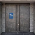 thumbnail image 5 of ADA CENTRAL SIGNS - 6"X9" Boys Accessible Restroom Sign - ADA Compliant Tactile Graphics Grade 2 Braille Text Wall Signs - Bathroom Door Placard Double Sided Tape Wheelchair Handicap Rest Room Sign, 5 of 7