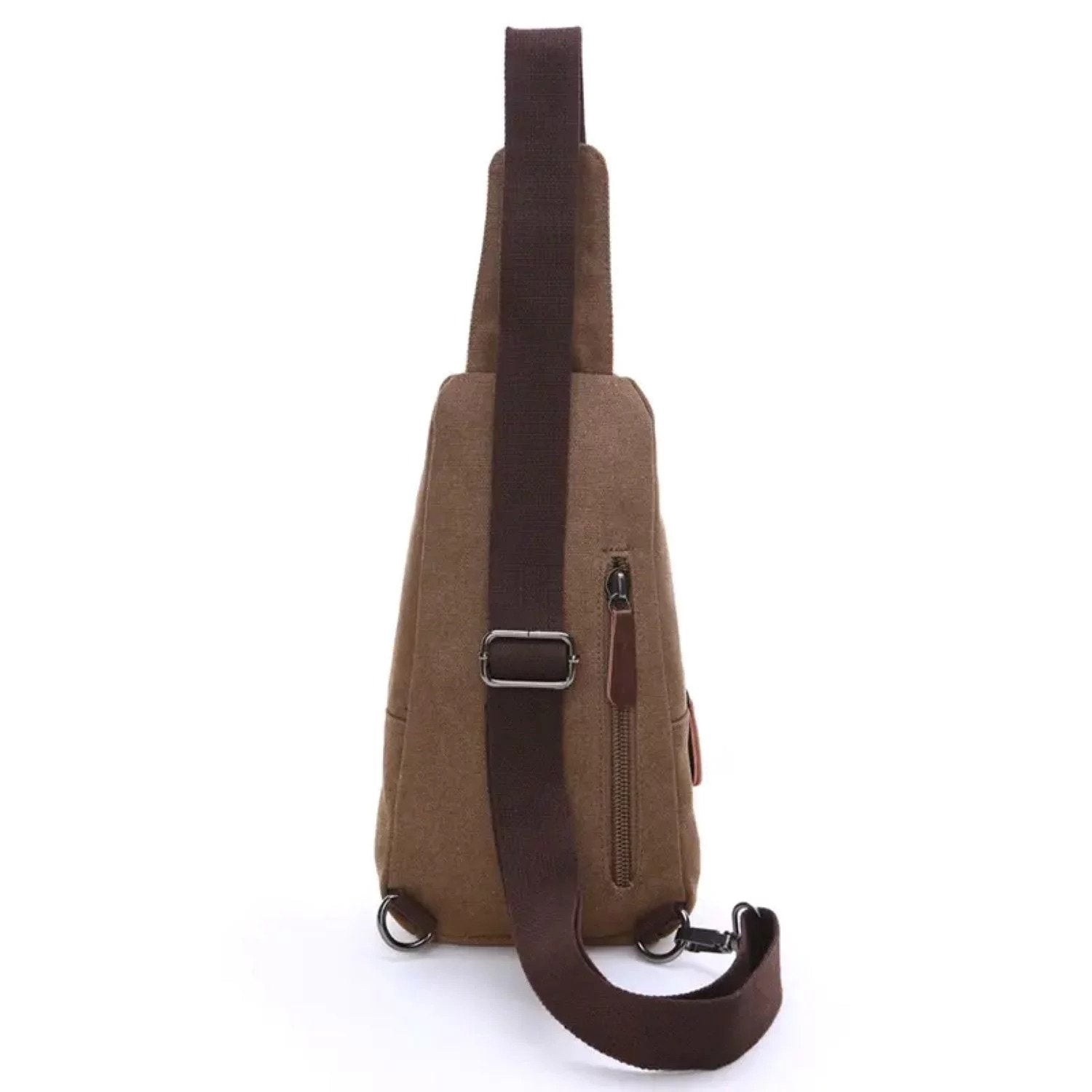 JTC Sling Bag for Men Women Anti Theft Canvas Chest Bag for Travel Hiking