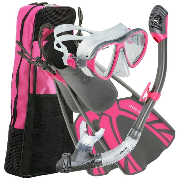 US Divers US Divers Azul LX/Tucson/Tulum Snorkeling Set, Small/Medium