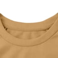 thumbnail image 7 of Womens Valentines Sweatshirt Oversized Long Sleeve Heart Love Shirts Crewneck Cute Pullover Sweater Tops, M Khaki, 7 of 7