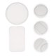 thumbnail image 3 of EeaseMX 4 almohadillas de silicona para extensiones de pestañas postizas, soporte para pestañas, adhesivo para la frente, 3 of 8
