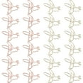 thumbnail image 1 of KAKOWELY 24Pcs File Document Paper Clips Bee Shaped Paper Clips Metal Paperclips Small Paper Clips File Clips,1.46"X1.22"X0.08", 1 of 4