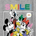 thumbnail image 3 of Disney - Mickey, Pluto, Minnie, Donald Duck, Goofy & Daisy - Crowded Photo - Women's Short Sleeve Graphic T-Shirt, 3 of 5